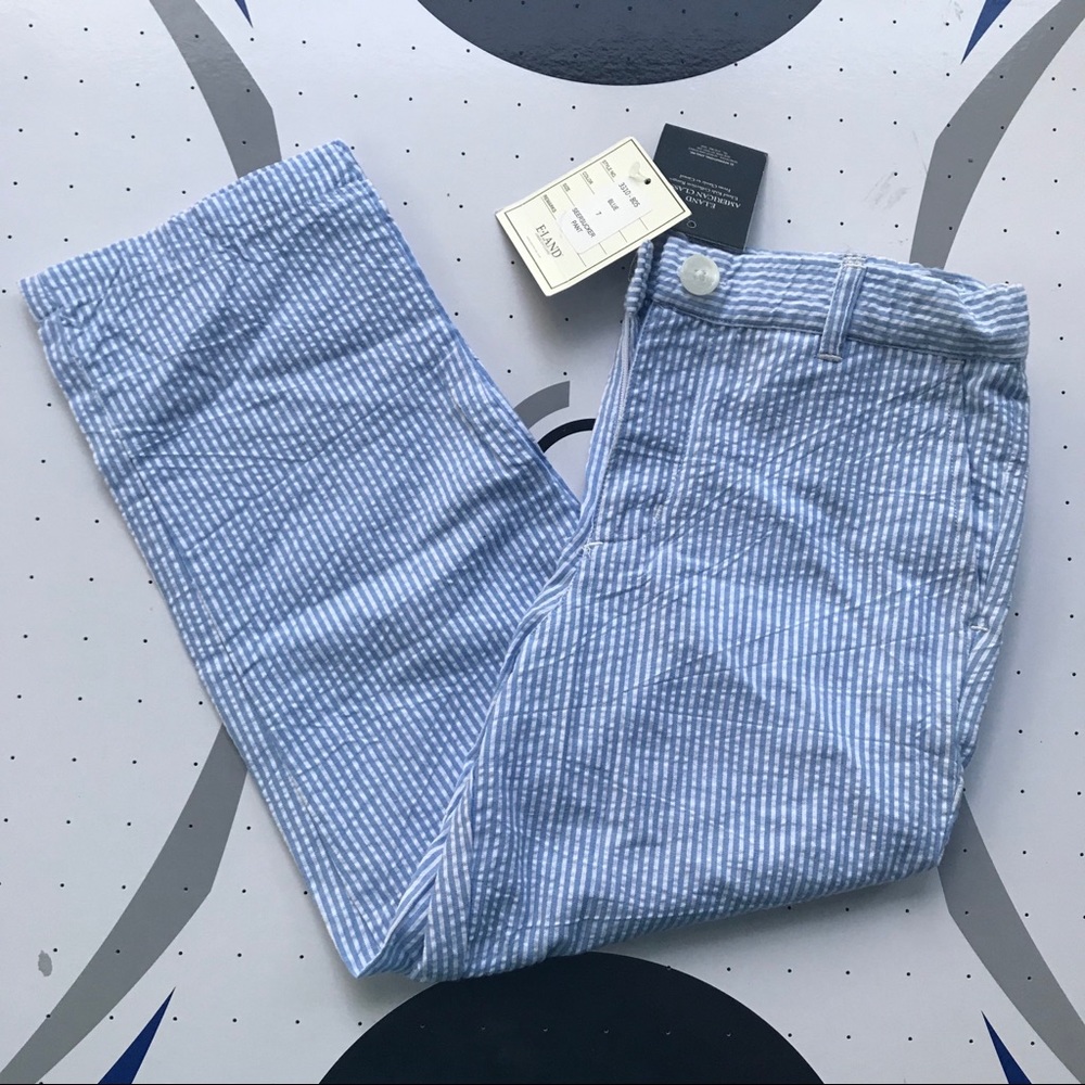 E-Land Sear Sucker Pants size 7